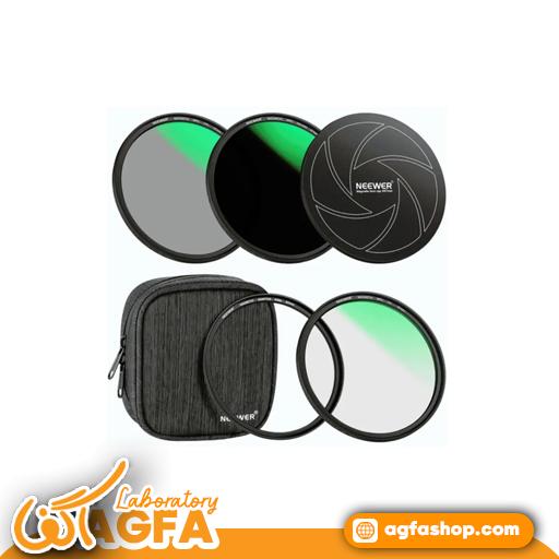 Neewer 77mm 5 in 1 Magnetic ND Filter Kit